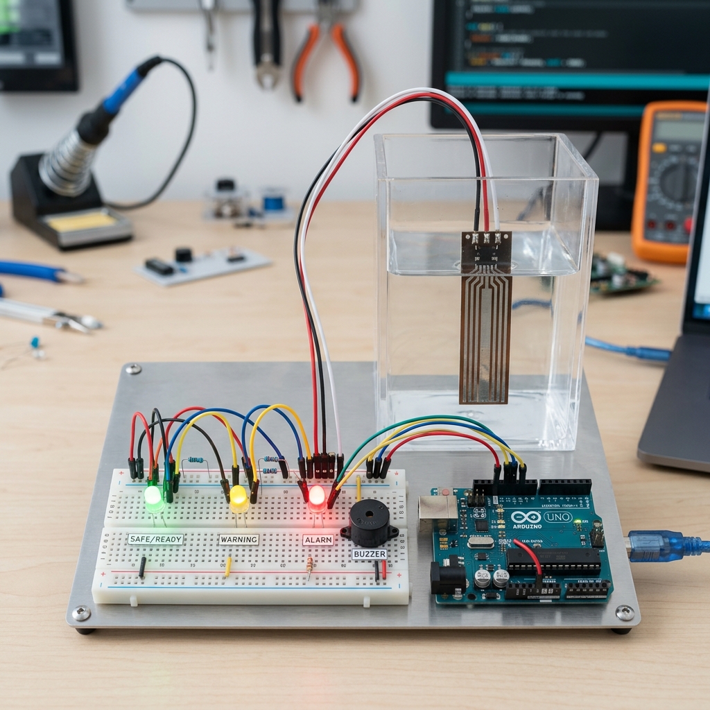 Smart Water Alarm (Arduino)